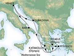 Krstarenje istočnim mediteranom